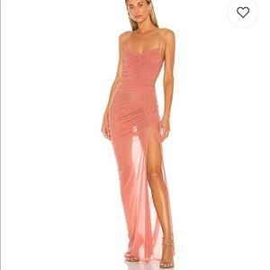 Michael Costello x REVOLVE Follie Dress in Mauve